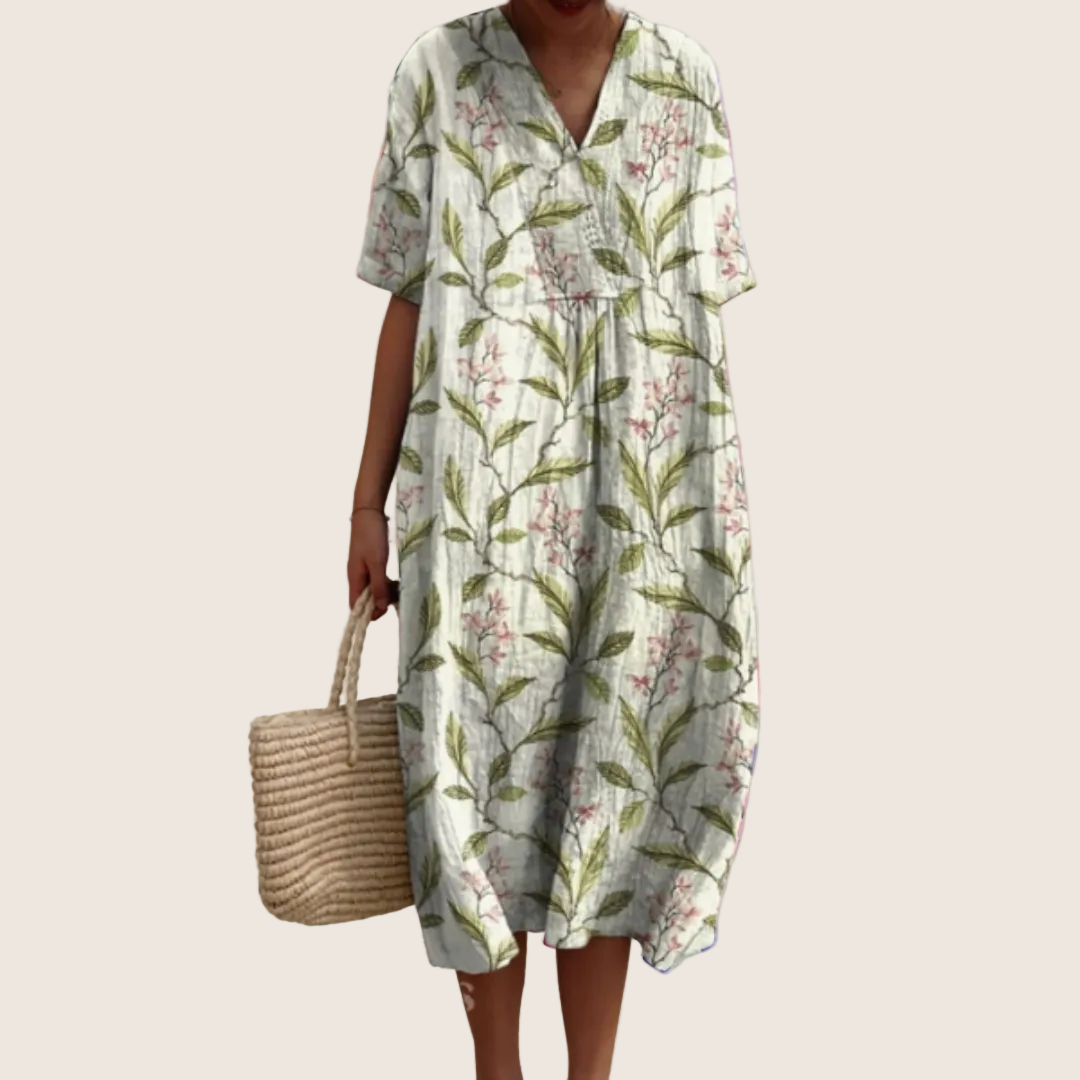 Fleur | Floral Midi Dress