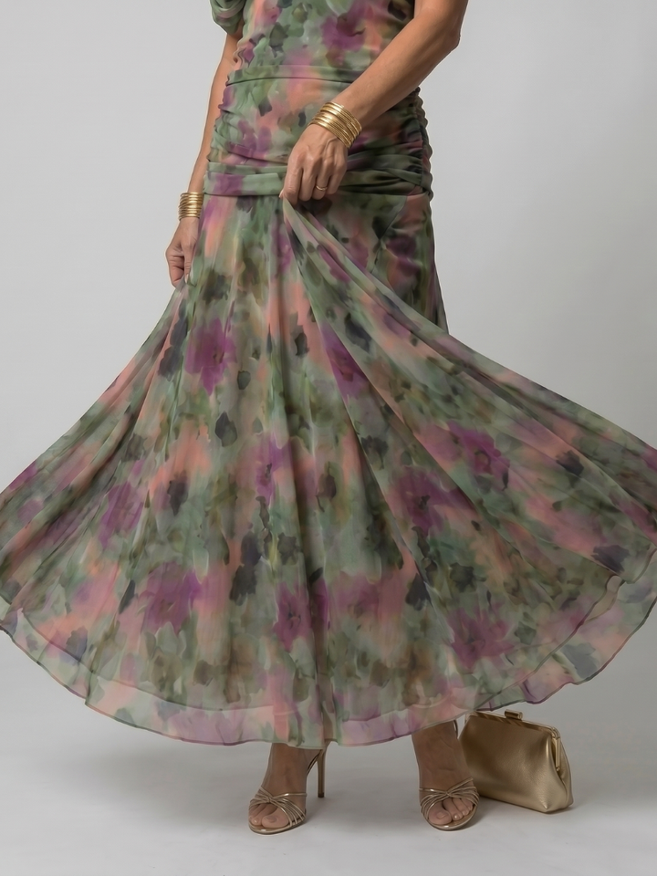 Annika | Off-Shoulder Midi Dress