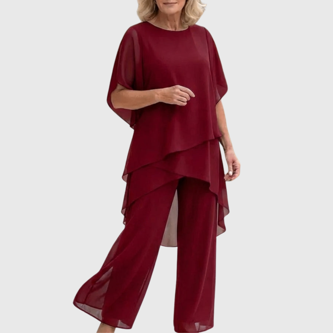 Dilys | Tailored Wide-Leg Trousers