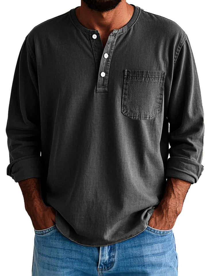Nico | Tiered Collared Summer Shirt