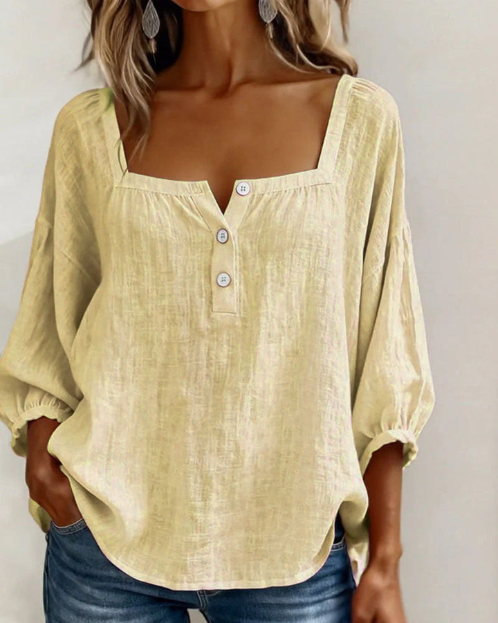 Clemence | Collared Blouse
