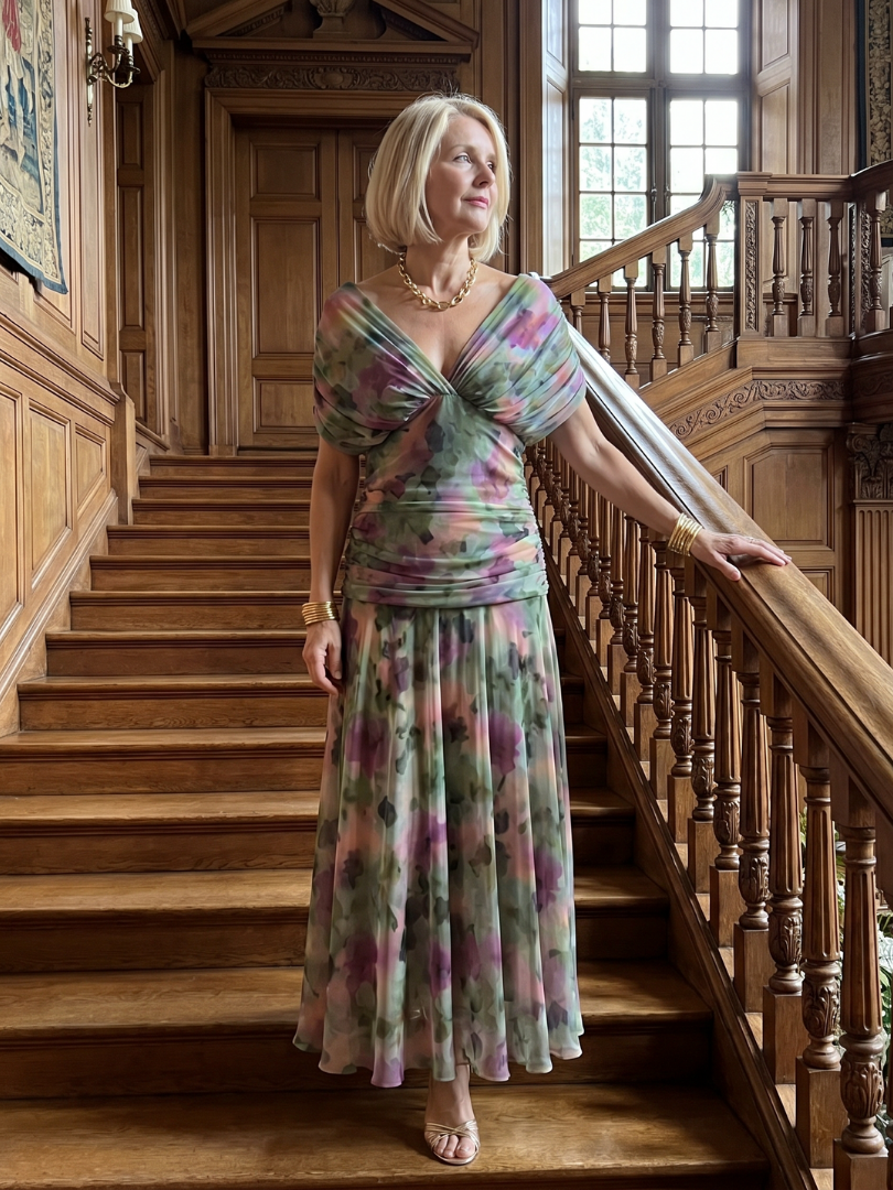 Annika | Off-Shoulder Midi Dress