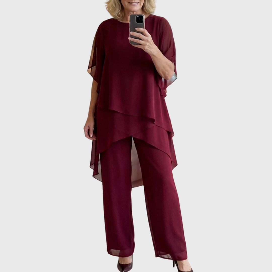 Dilys | Tailored Wide-Leg Trousers