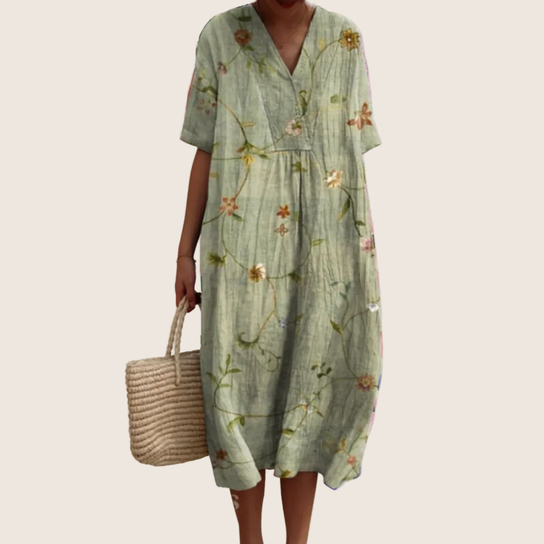Fleur | Floral Midi Dress