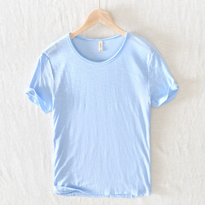 Julian | Tiered Short-Sleeve Summer Shirt