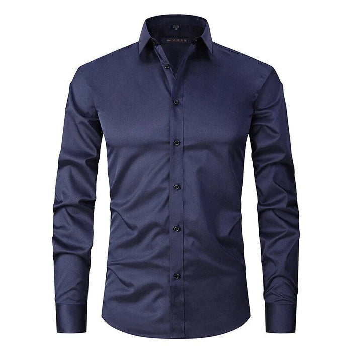 Dario | Tailored Long-Sleeve Summer Shirt