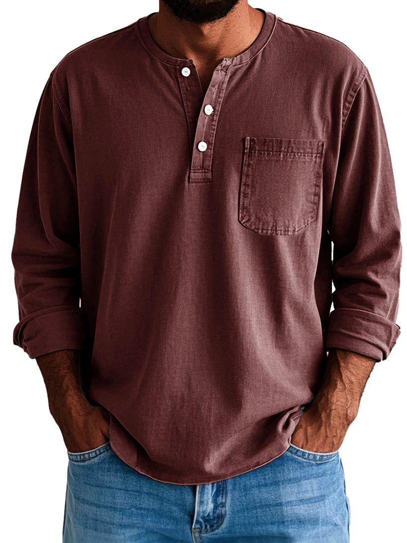 Nico | Tiered Collared Summer Shirt