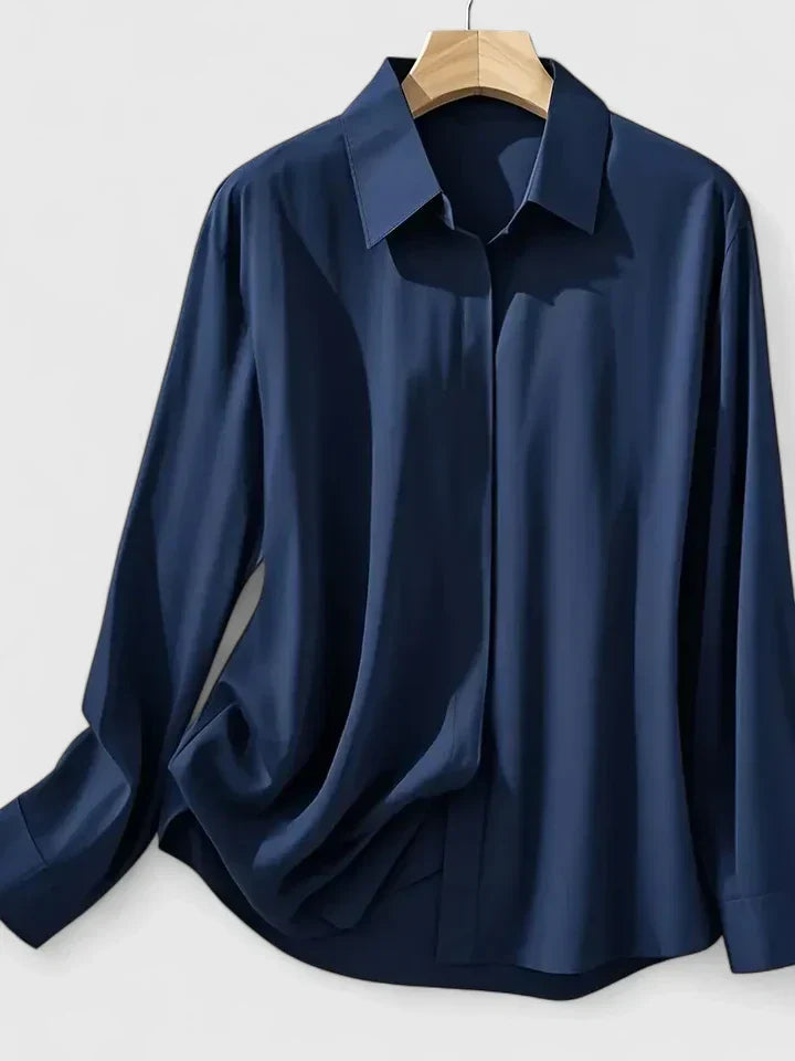 Mariana | Button-Front Collared Blouse