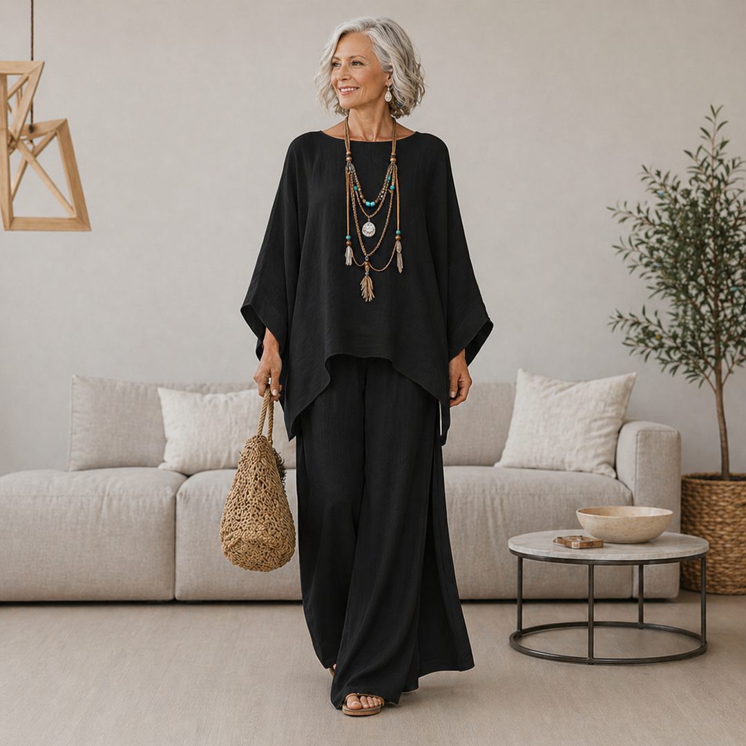 Vivien | Wide-Leg Two-Piece Set
