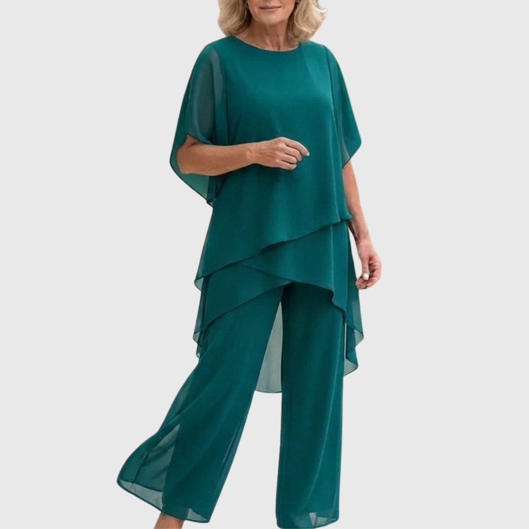 Dilys | Tailored Wide-Leg Trousers
