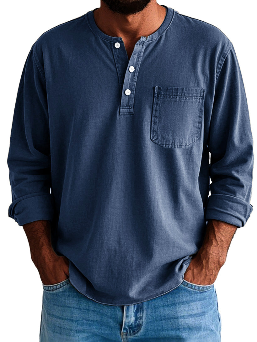 Nico | Tiered Collared Summer Shirt