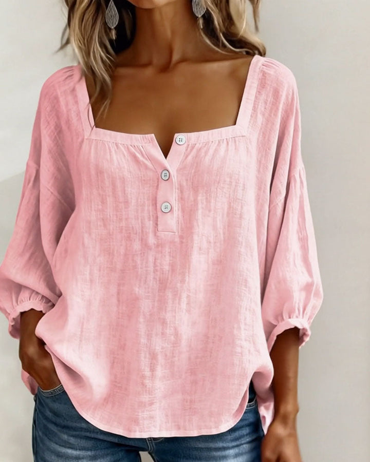 Clemence | Collared Blouse