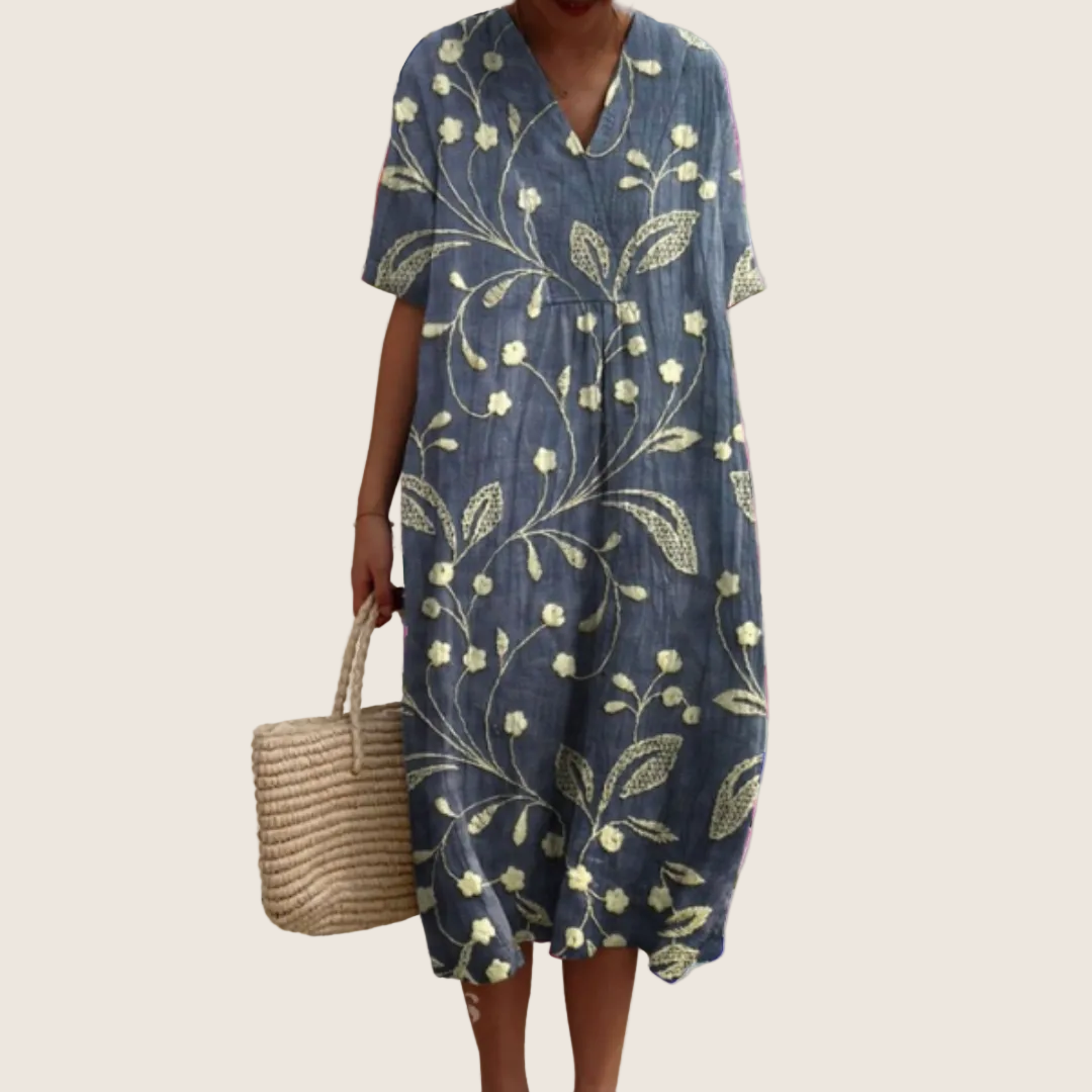 Fleur | Floral Midi Dress