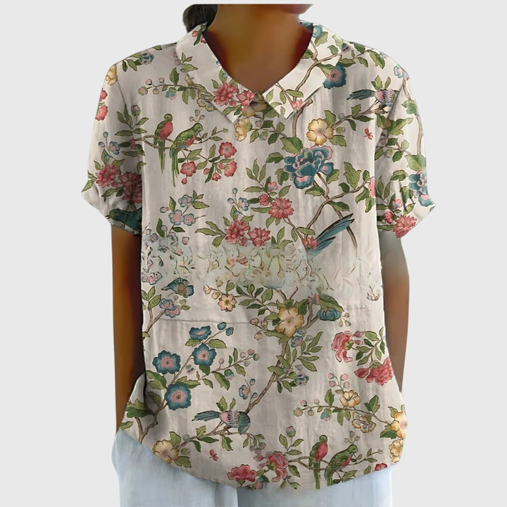 Nora | Floral Blouse