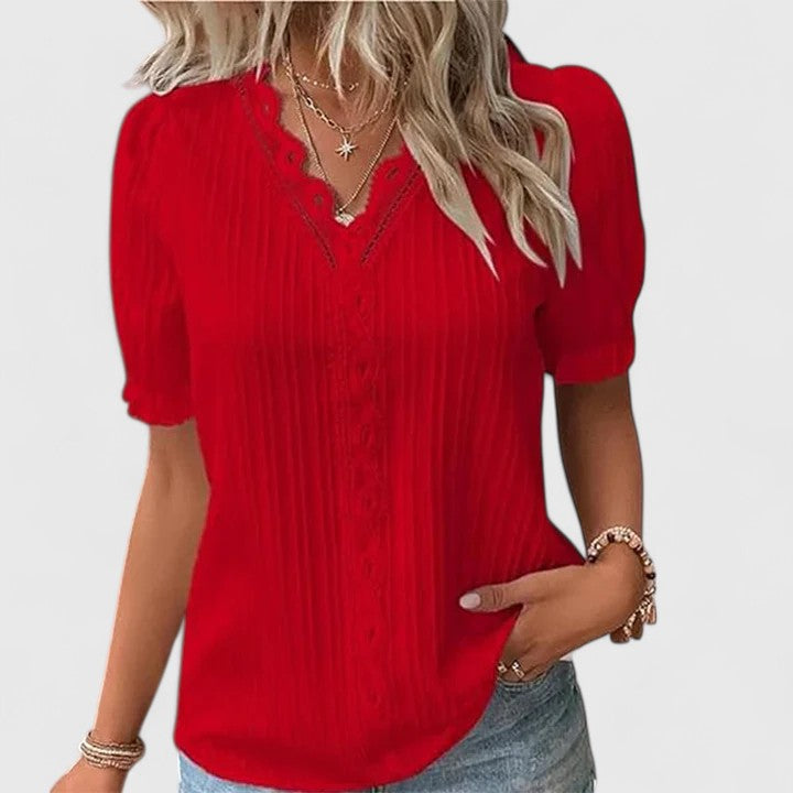 Fenella | V-Neck Blouse