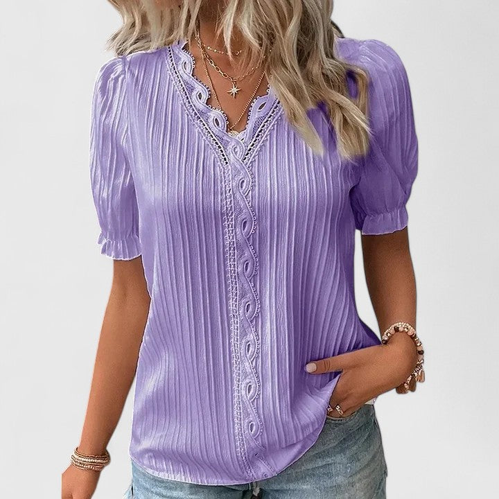 Fenella | V-Neck Blouse