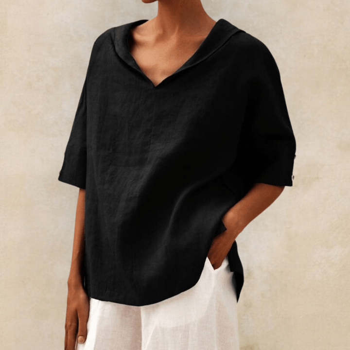 Esmee | Tailored V-Neck Blouse