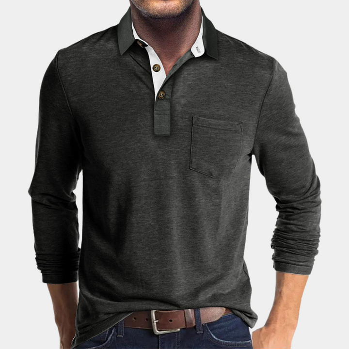 Ivo | Textured Polo Shirt