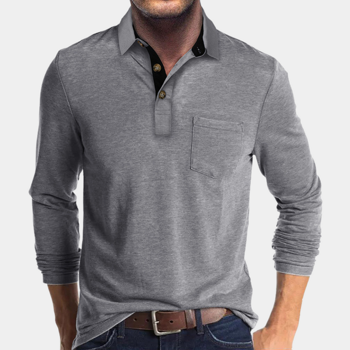 Ivo | Textured Polo Shirt