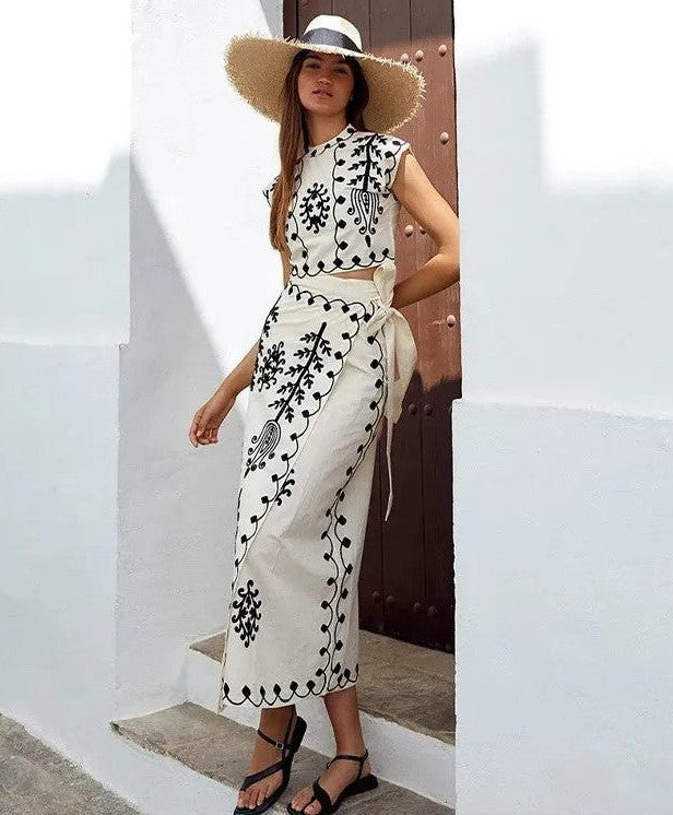Faye | Printed Two-Piece Set