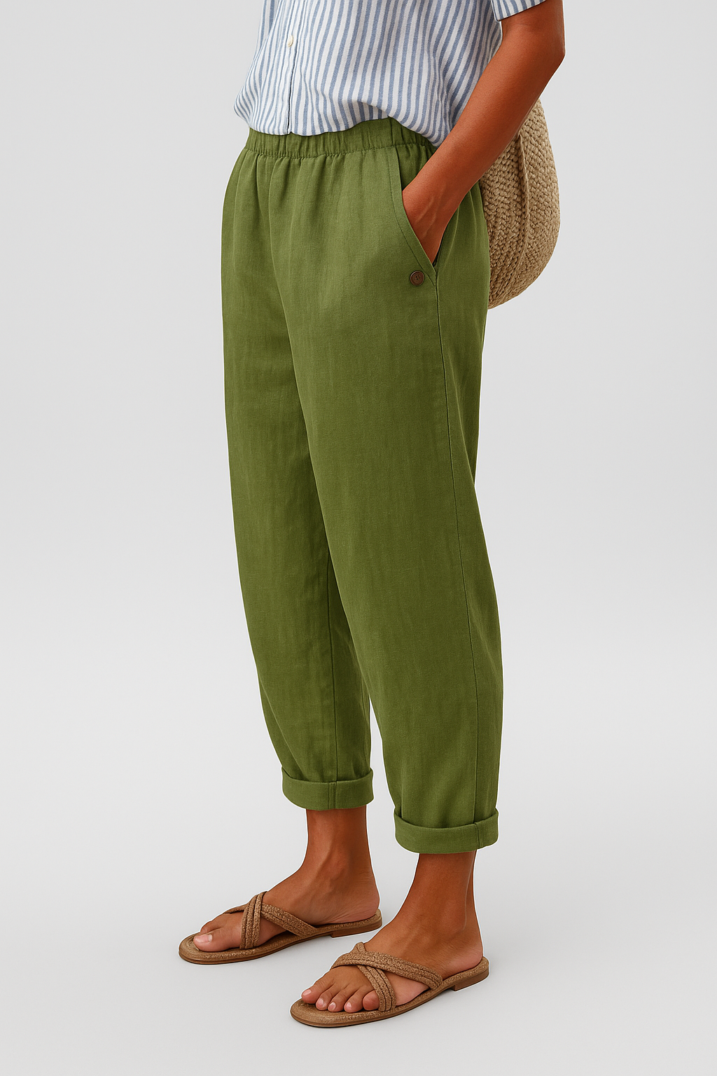 Bryony | Belted Trousers