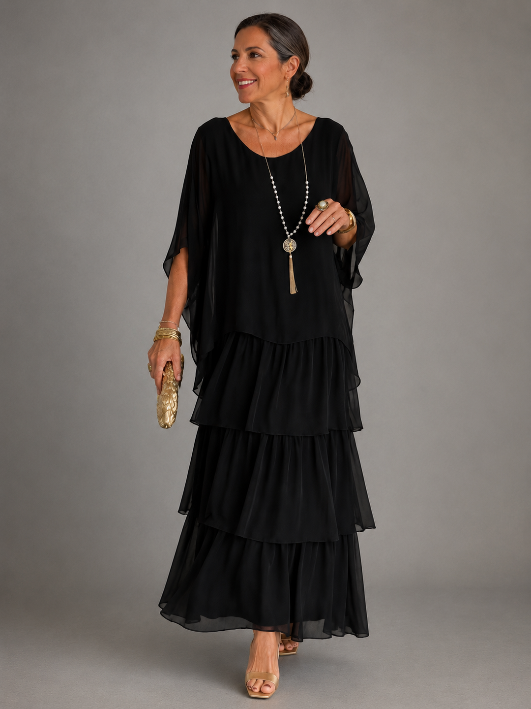 Agnes | Tiered Maxi Dress