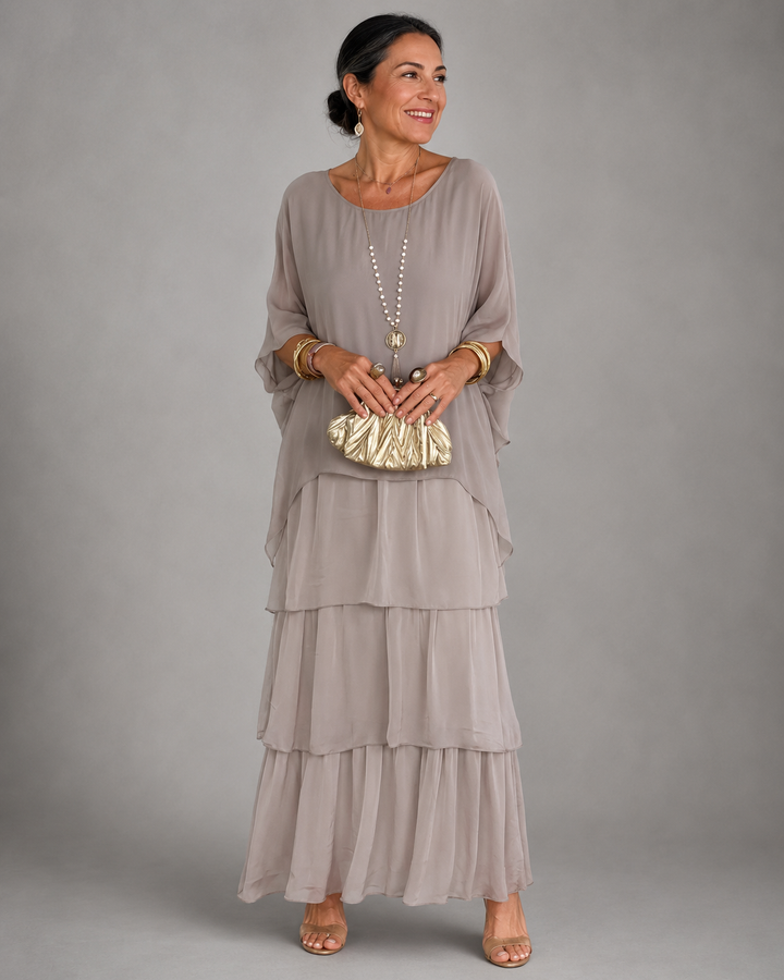 Agnes | Tiered Maxi Dress
