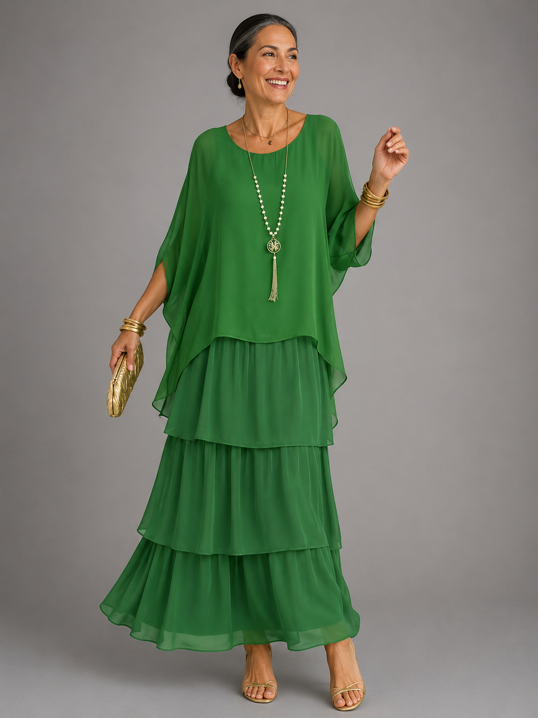 Agnes | Tiered Maxi Dress
