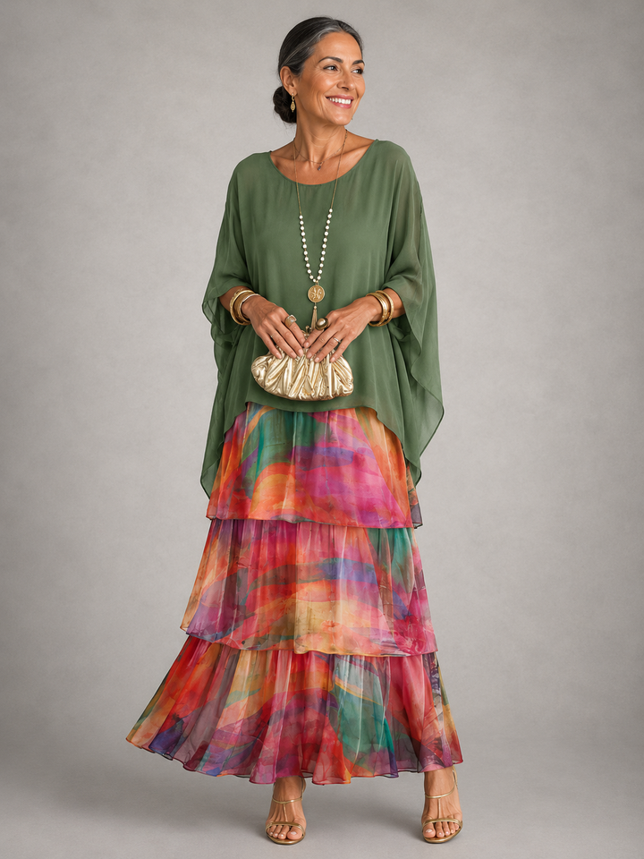 Agnes | Tiered Maxi Dress