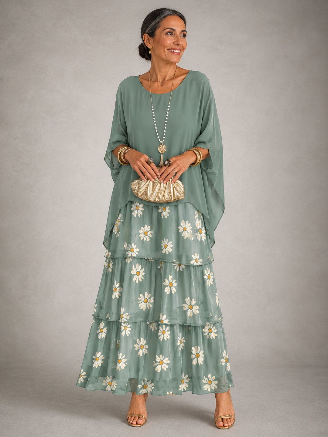 Agnes | Tiered Maxi Dress