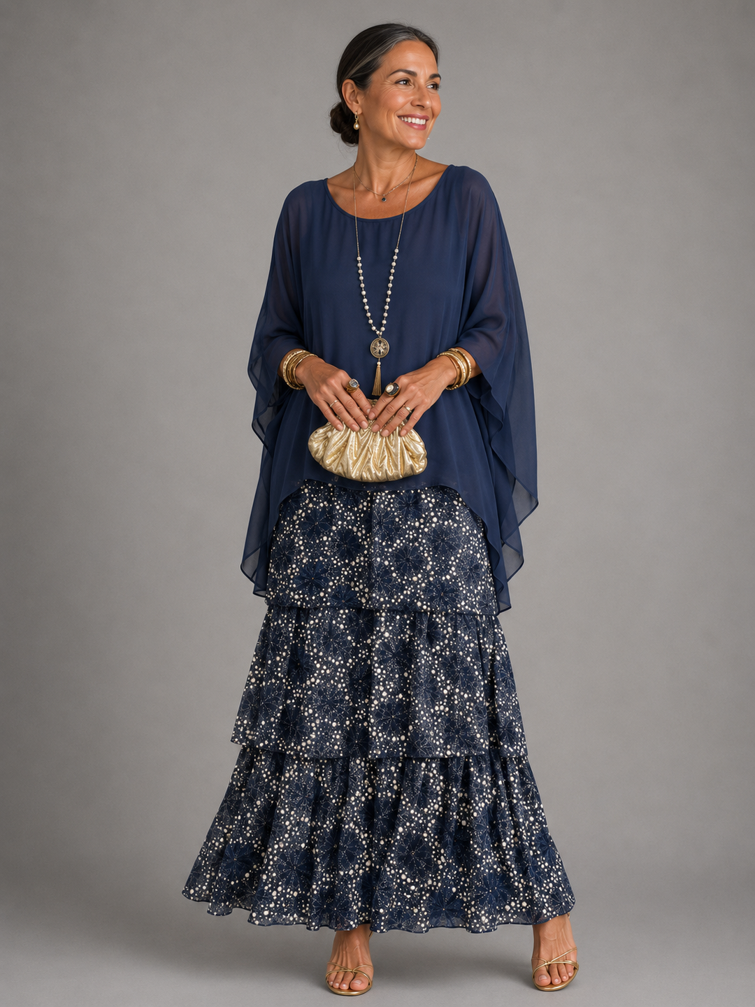 Agnes | Tiered Maxi Dress