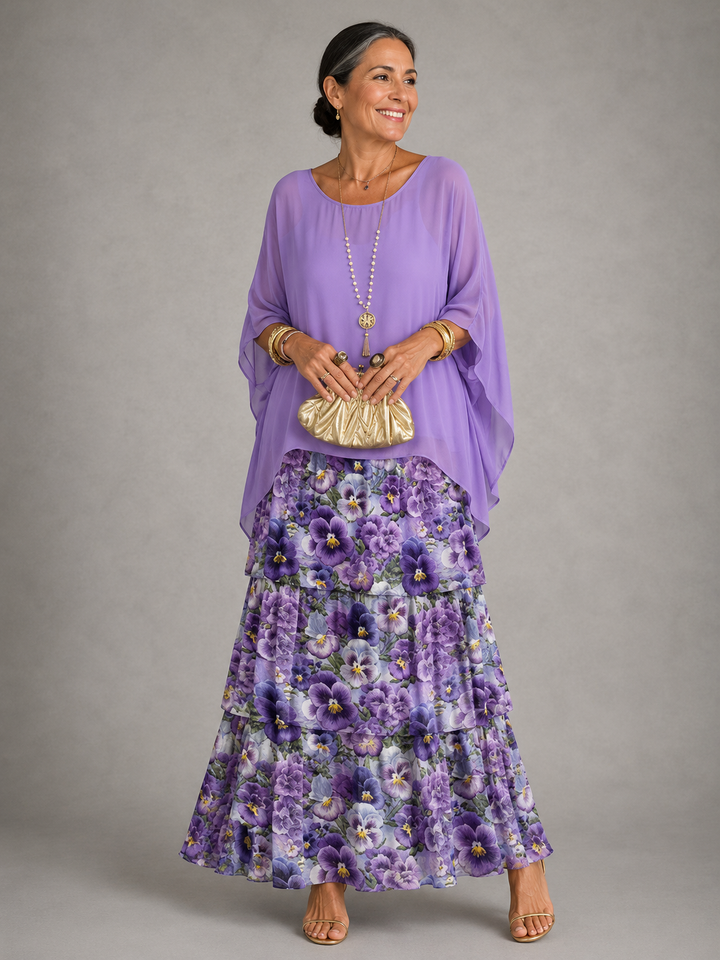 Agnes | Tiered Maxi Dress