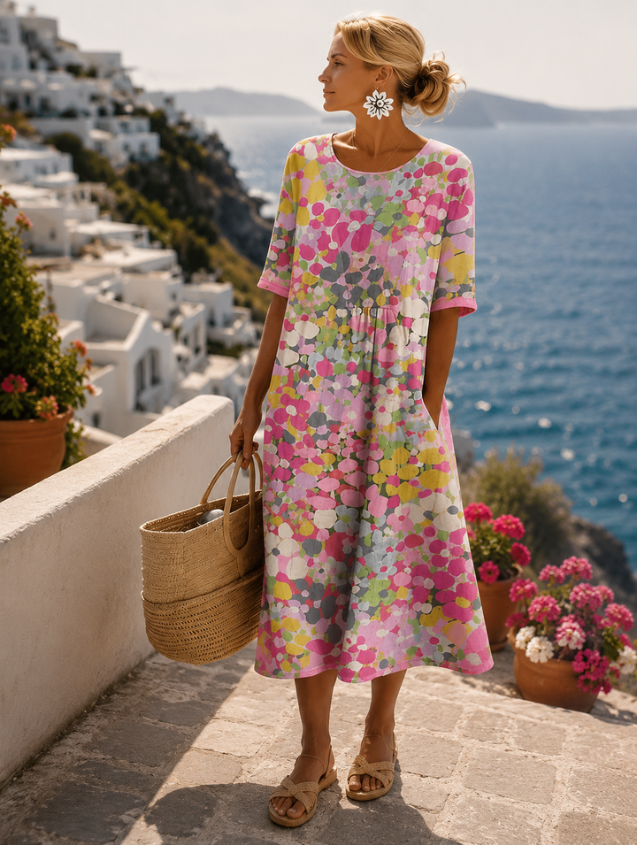 Sena | Floral Midi Dress
