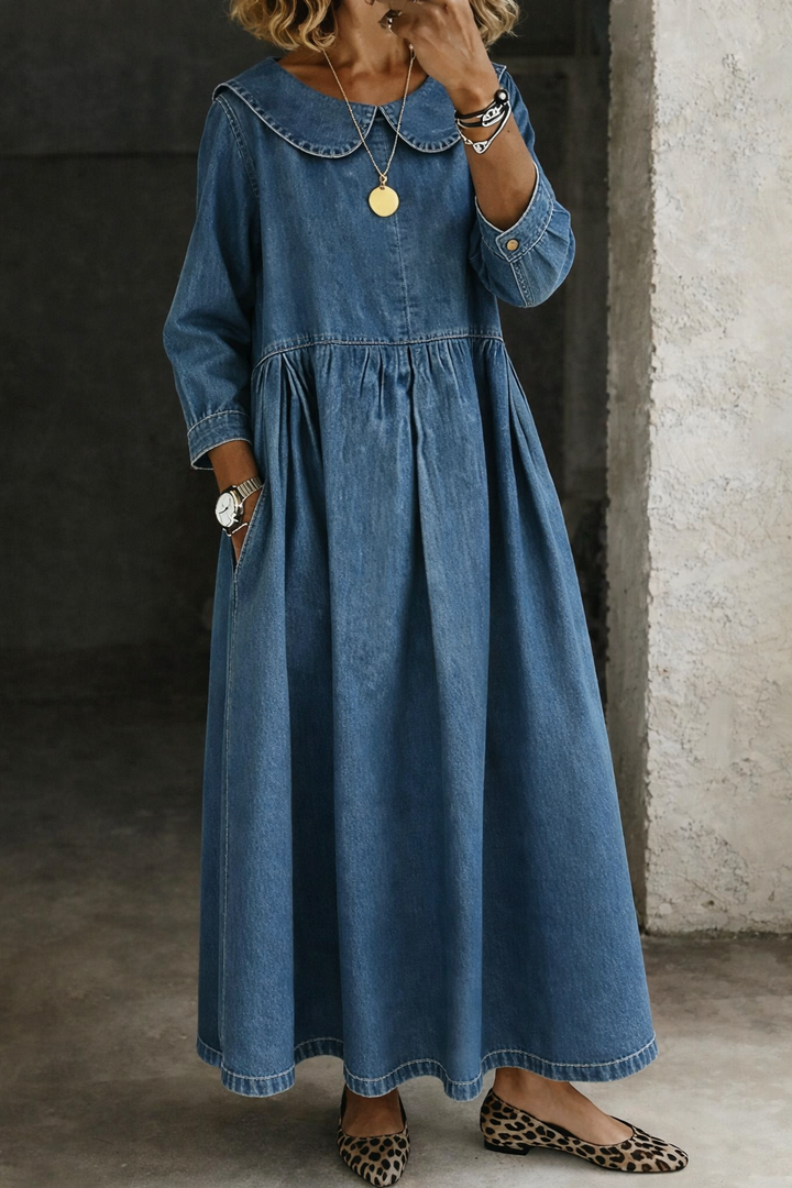 Edith | Collared Summer Dress