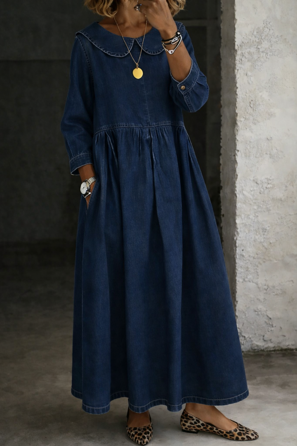 Edith | Collared Summer Dress