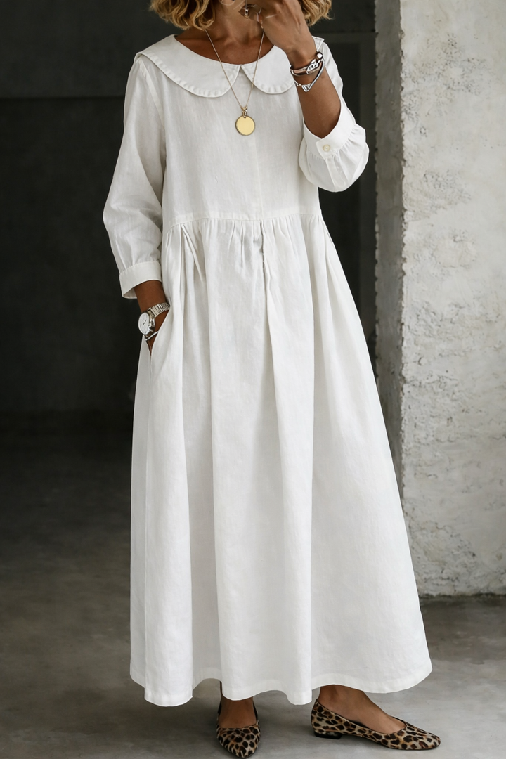Edith | Collared Summer Dress