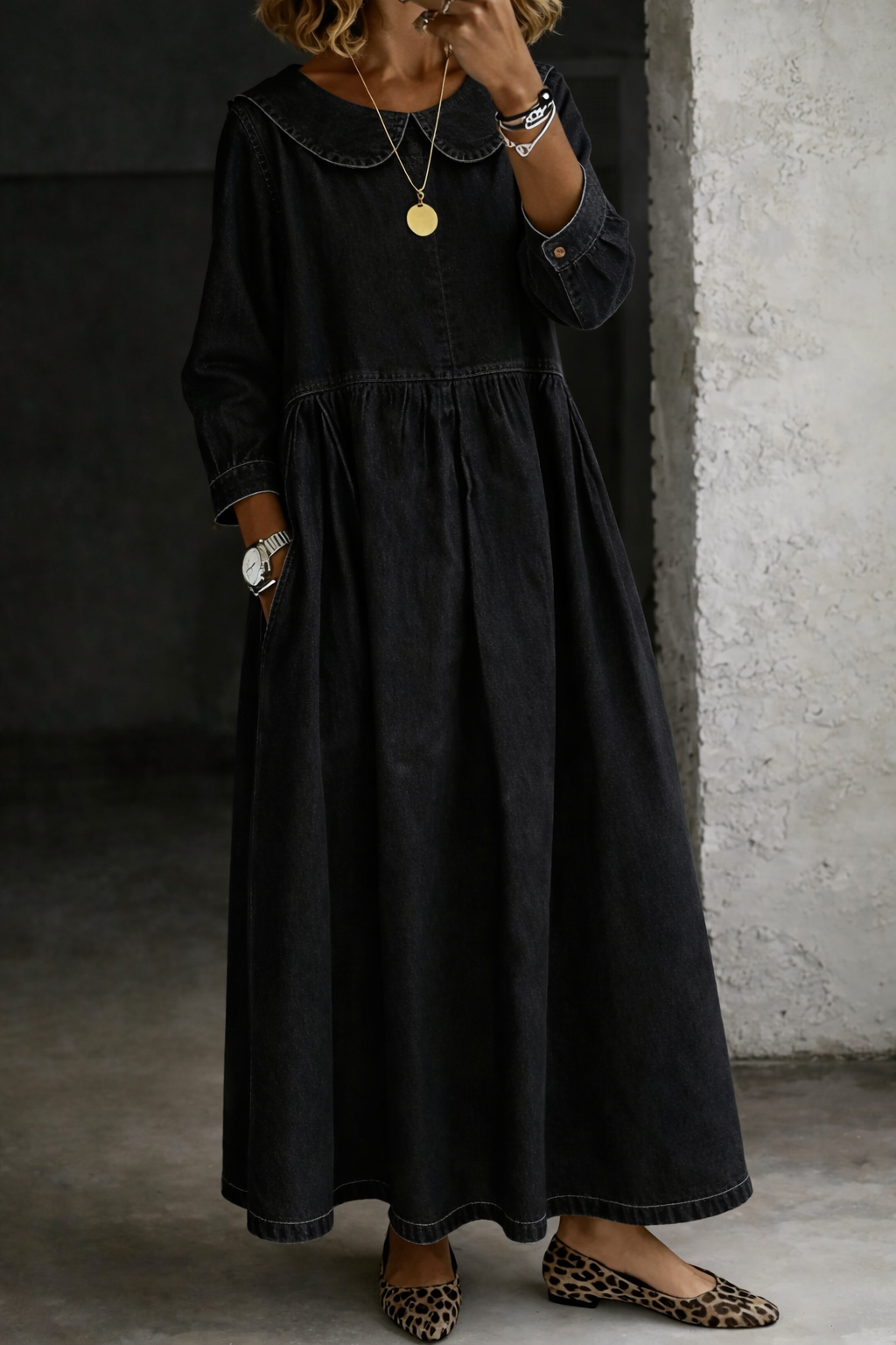 Edith | Collared Summer Dress