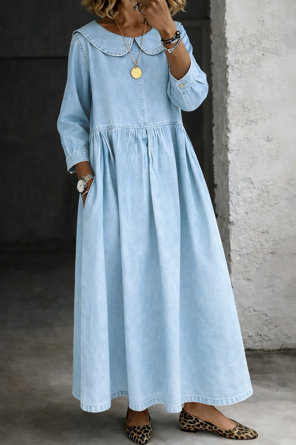Edith | Collared Summer Dress