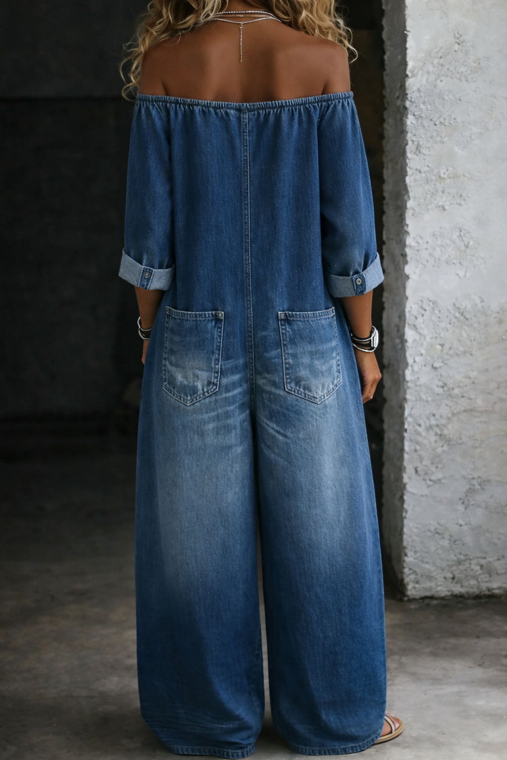 Iris | Off-Shoulder Jumpsuit