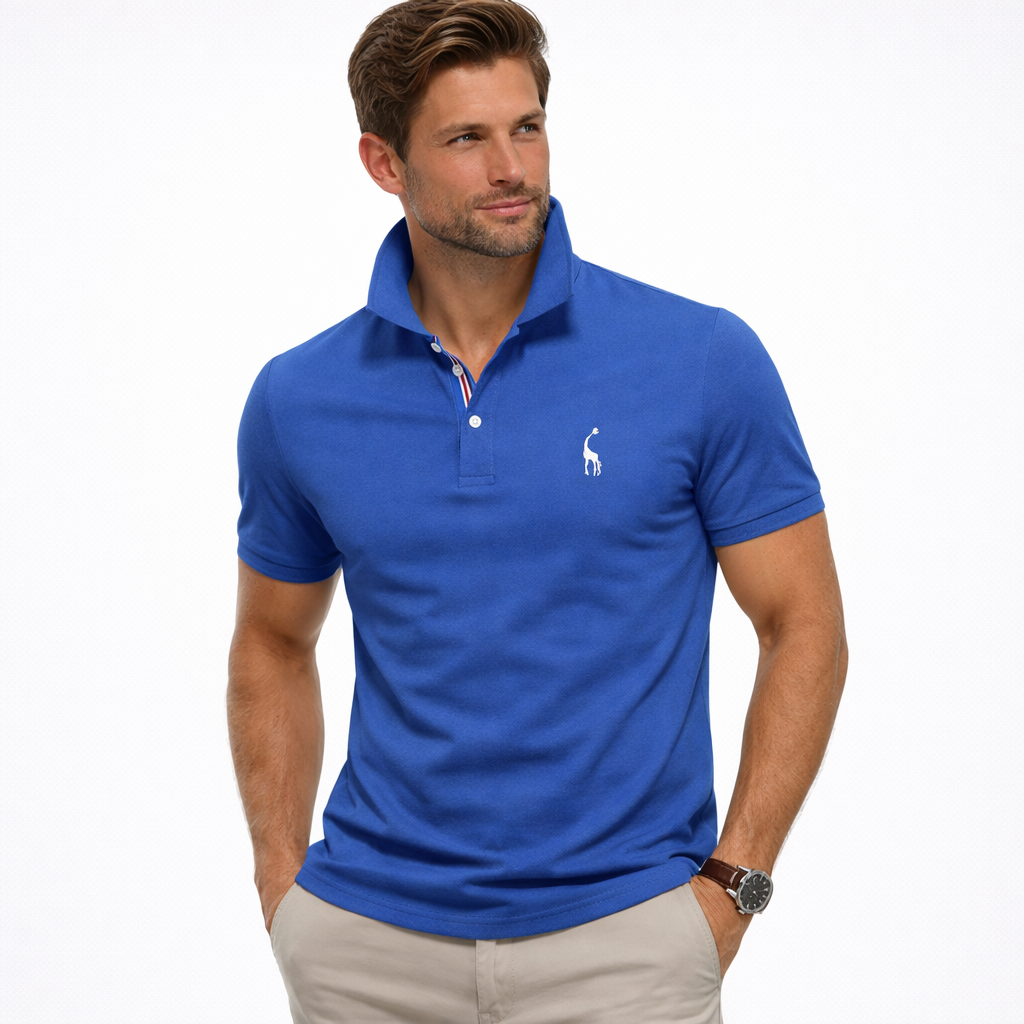 Arthur | Button-Front Polo Shirt