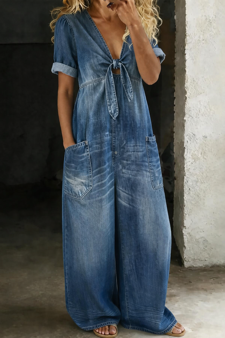Priya | Button-Front Jumpsuit
