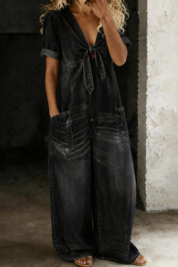 Priya | Button-Front Jumpsuit