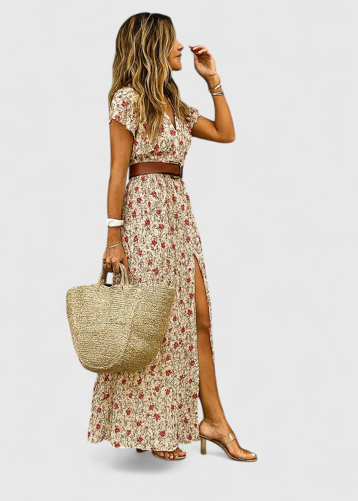 Emmeline | Printed Maxi Dress