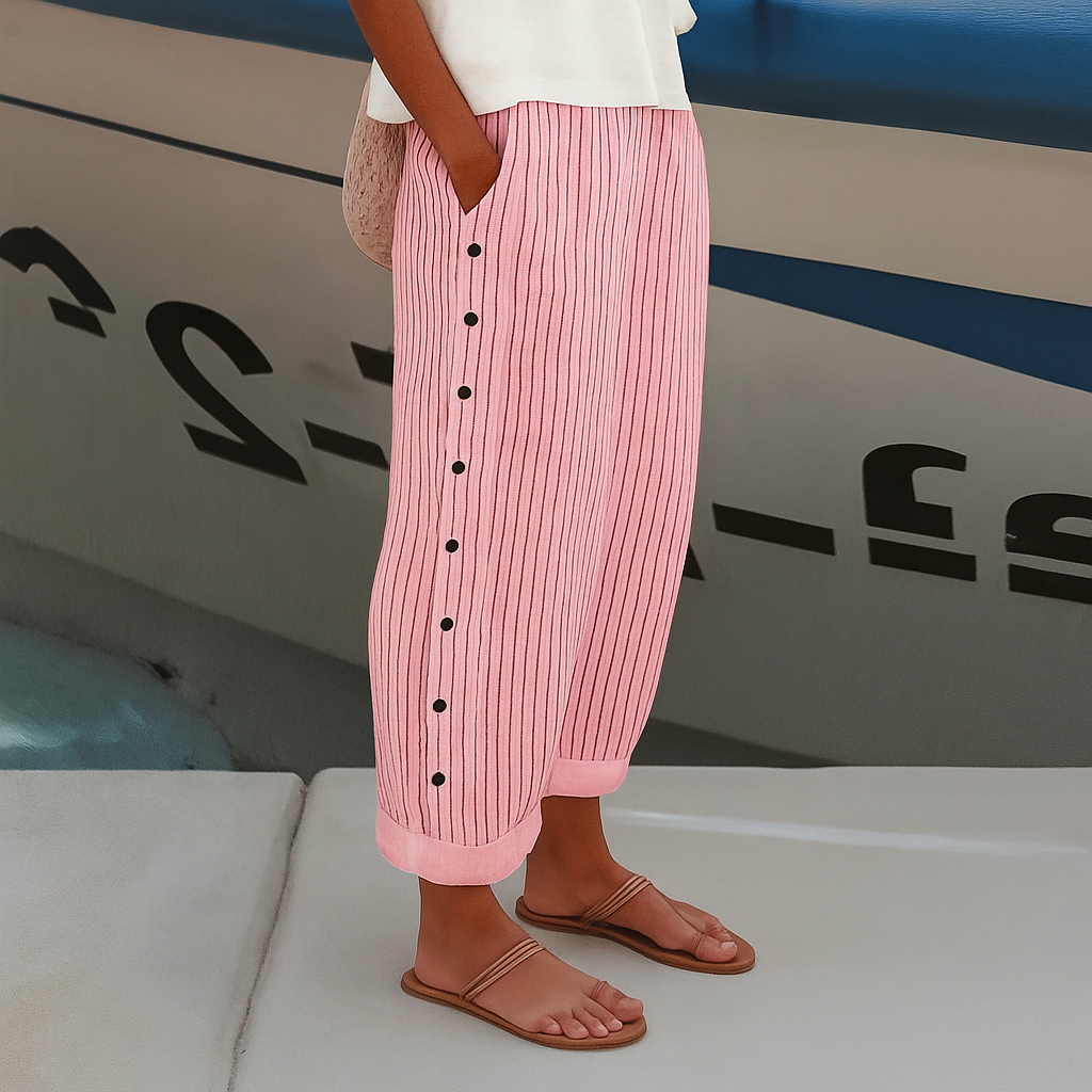 Rosalind | Striped Trousers