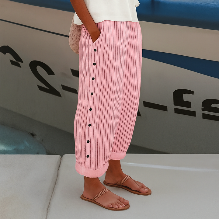 Rosalind | Striped Trousers