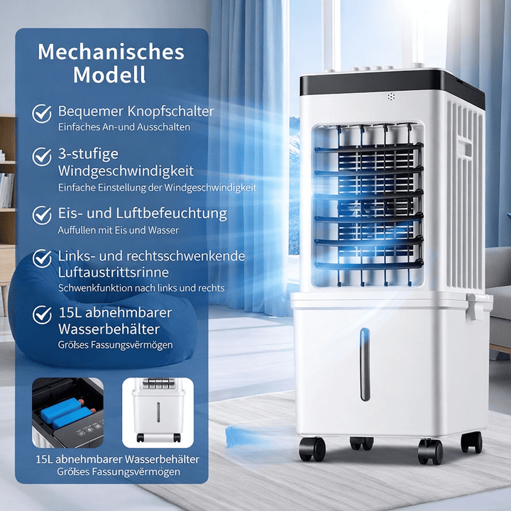 Cooling Fan 3-in-1 Solution for Modern Living Spaces