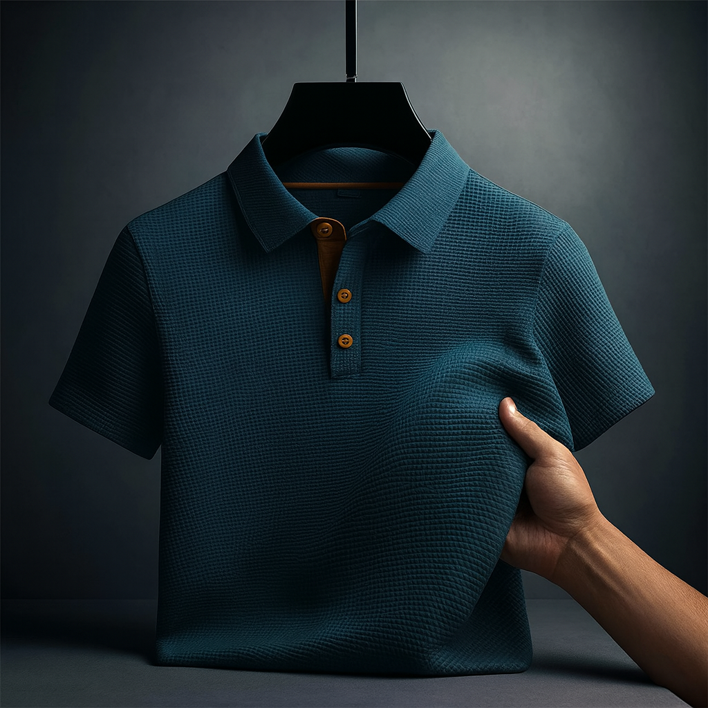 Ulric | Textured Polo Shirt