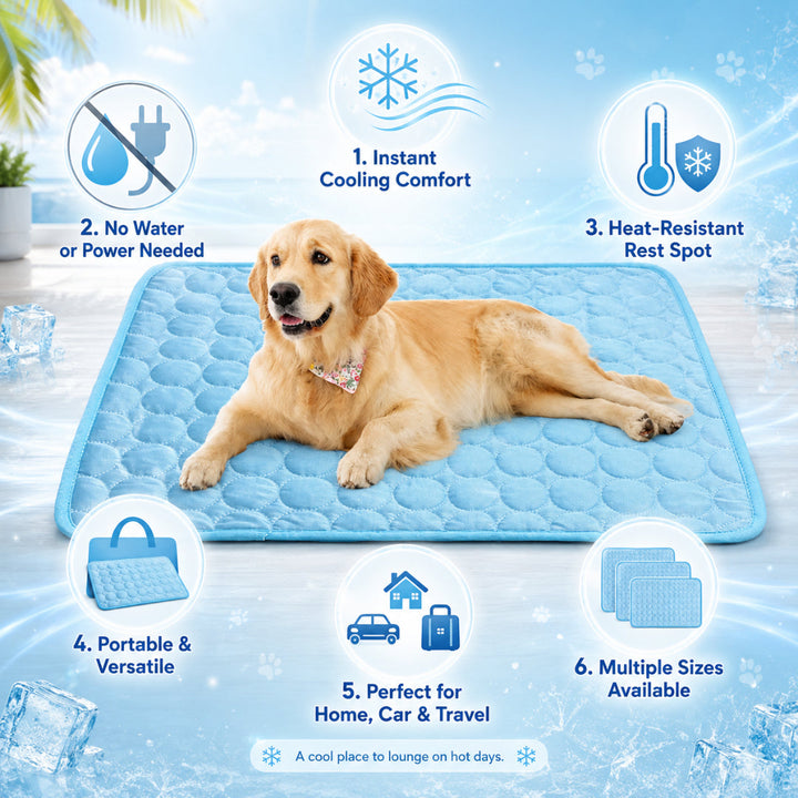 Cooling Mat Dogs Pet Cooling Heat-Resistant Cooling Pet Pad