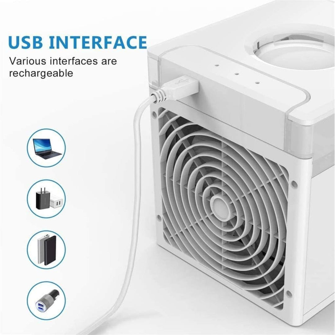 Cooling Portable Air Conditioner Humidifier Desktop