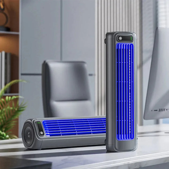 Tower Fan Desktop Portable Quiet Air Circulator Cooling Fan